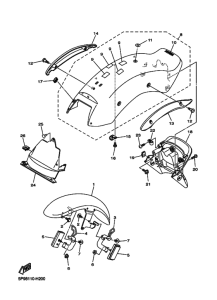XVS1100 XVS11Y Крыло