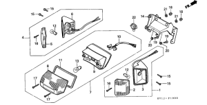 SA50S Rear winker / taillight