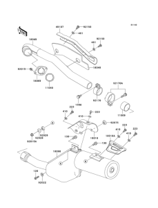 KL650 Глушитель