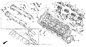  Головка цилиндров