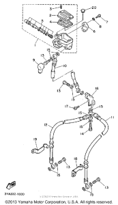 FJ1200BC Главный тормозной цилиндр