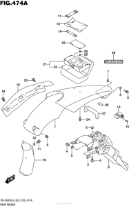  Задний бампер