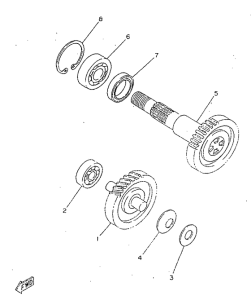 CY50R Трансмиссия