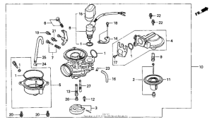 CH80 Карбюратор