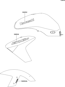 ER650 Decals(blue)(black)(b8f)