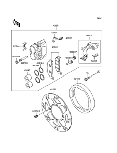  Передний тормоз