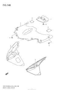 GSX-R1000Z Body Cowl Cover