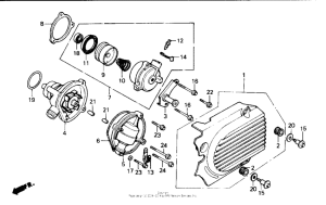 VF700C Водяной насос