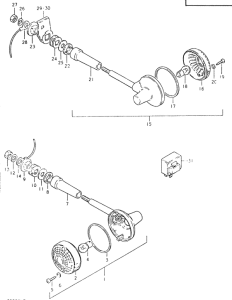 GS550 Поворотники