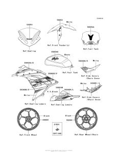 EX300 Decals (White)(Besa)