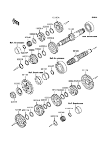 BJ250 Трансмиссия