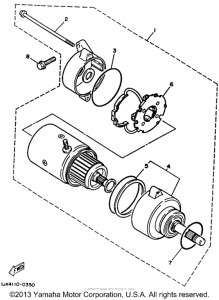XV1100D Стартер