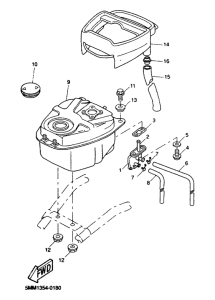 CW50 Reservoir a carburant