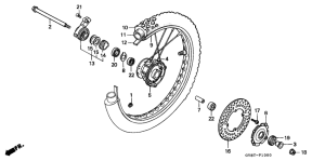 CRM50R Transom + tube