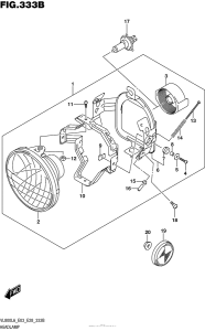 VL800T Headlamp (Vl800L6 E28)
