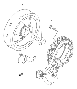 DR800 Зажигание