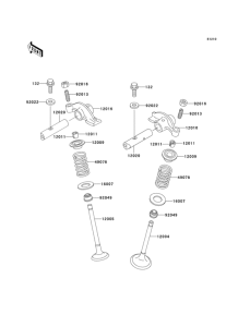 BN125 Клапана