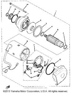 XS1100E Стартер