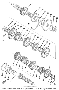 XS360_2D - 1977 Трансмиссия
