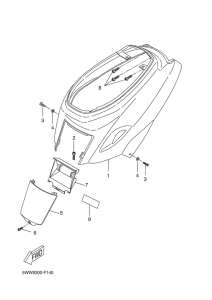 CW50 Боковые обтекатели