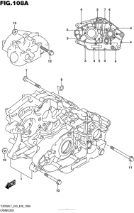 TU250 Картер двигателя