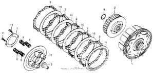 XL175 Сцепление