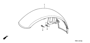 NV400 Переднее крыло
