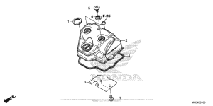  Крышка головки цилиндров