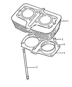 GSX400 Цилиндр
