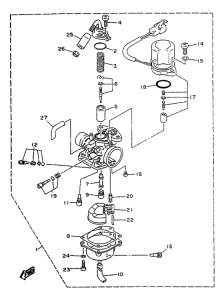 YA50F Карбюратор