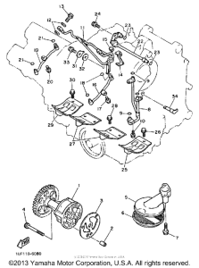 FZX700TC Масляный насос