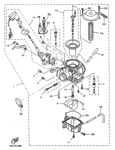 YP125 Карбюратор