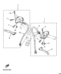CY50 Interruptores del manillar ,ma