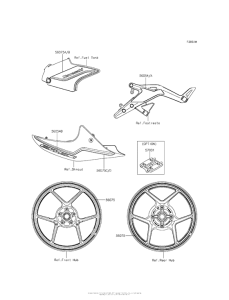 ER650 Decals (Gray)(Egf)