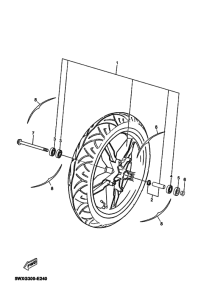 TZR50 Transom + tube