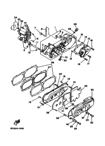 CX50 Картер двигателя