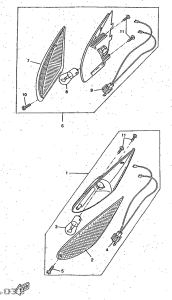 CW50RS Поворотники