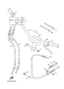 XC125 ｽﾃｱﾘﾝｸﾞﾊﾝﾄﾞﾙ & ｹｰﾌﾞﾙ