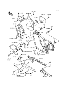 VN800 Ящик аккумуляторной батареи