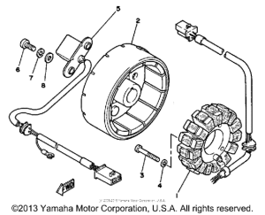 SRX250TC Генератор