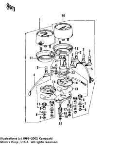  Meters / ignition switch