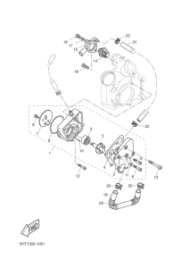 XQ125 Водяной насос