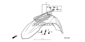  Переднее крыло