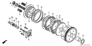 CMX250C Бендикс