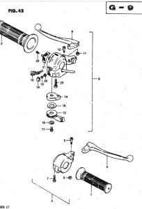 RV50 Рулевой переключатель