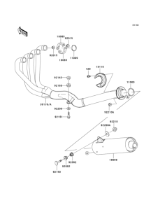 ZR1200 Глушитель