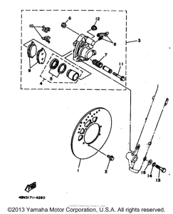 RT180G Передний суппорт