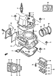 RM125 Цилиндр