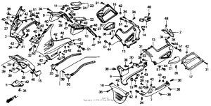 ST1100 Обтекатель