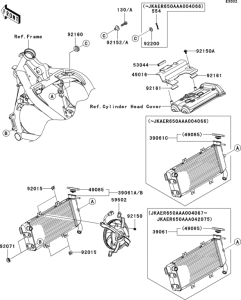 ER650 Радиатор